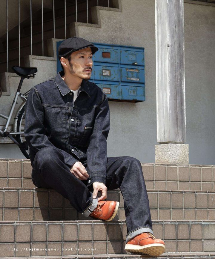 rnb5066 17oz Left Hand Twill Selvedge Denim Type1 Jacket,, medium image number 9