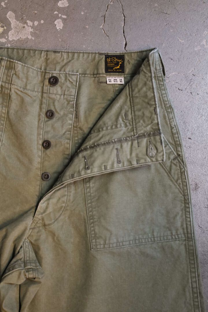 01-5103-M16 SUMMER FATIGUE PANTS GREEN,, medium image number 2
