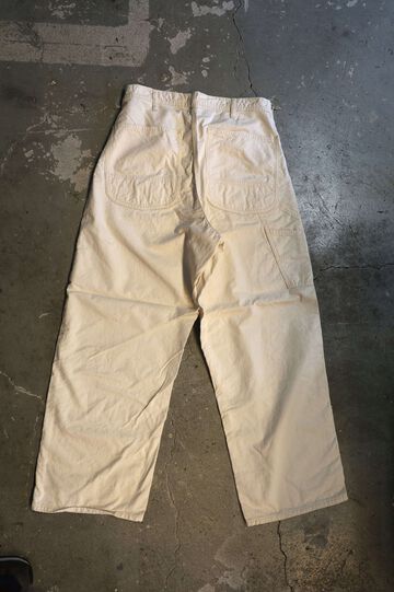 01-5126-66 30s Wide Fit Painter Pants Ecru,, small image number 1