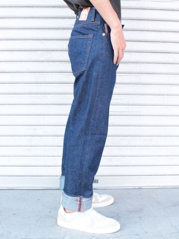 CTLSTR COTTLE BENGARA JEANS STRAIGHT (INDIAN RED) (ONE WASHED)-One washed-38,, small image number 1