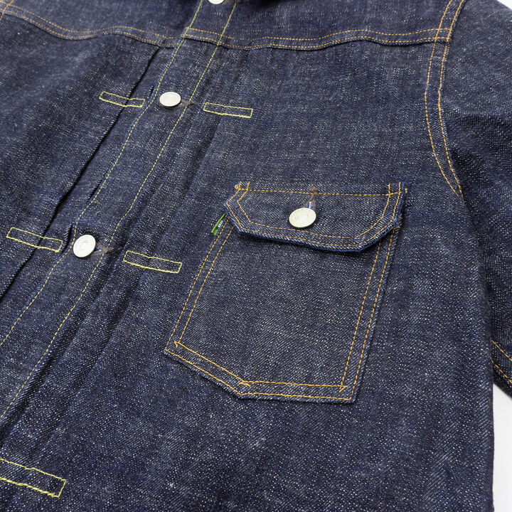 F2400 14oz G-3 DENIM 1st JACKET,, medium image number 3