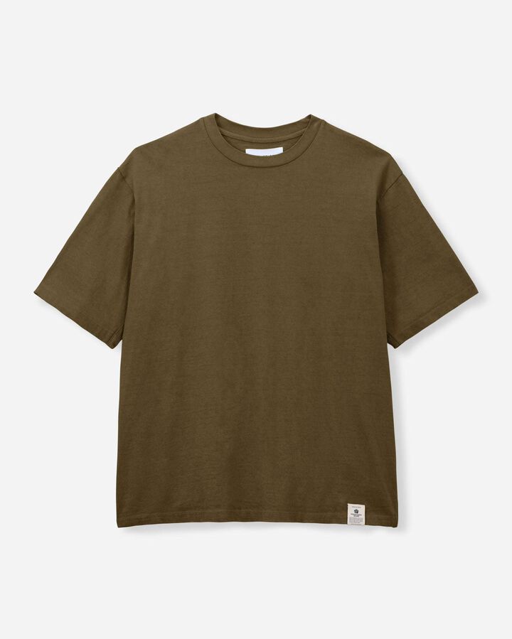 MMTS6029 ZIMBABWE COTTON SS TEE-PRODUCT DYE,KHAKI, medium image number 0