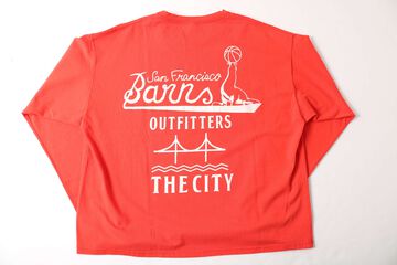 BR-26141 BOXY L/S TEE PT,RED, small image number 0