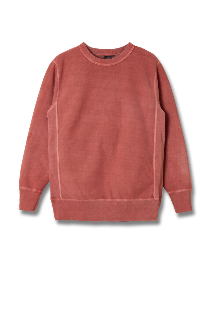 8185 Bengara Dyed Tsuri-Ami Sweatshirts,  8185 Bengara Dyed Tsuri-Ami Sweatshirts,, medium