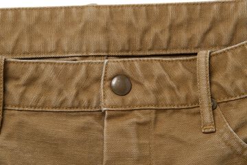 1934 DUCK WORK PANTS,BROWN, small image number 8