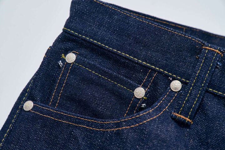 S500AX-SAKURA 18oz "AI PLUS-SAKURA" REGULAR STRAIGHT JEANS,, medium image number 4