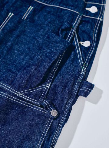 SJOVAL-SC01 10oz Samurai Cotton Denim Overalls,, small image number 4