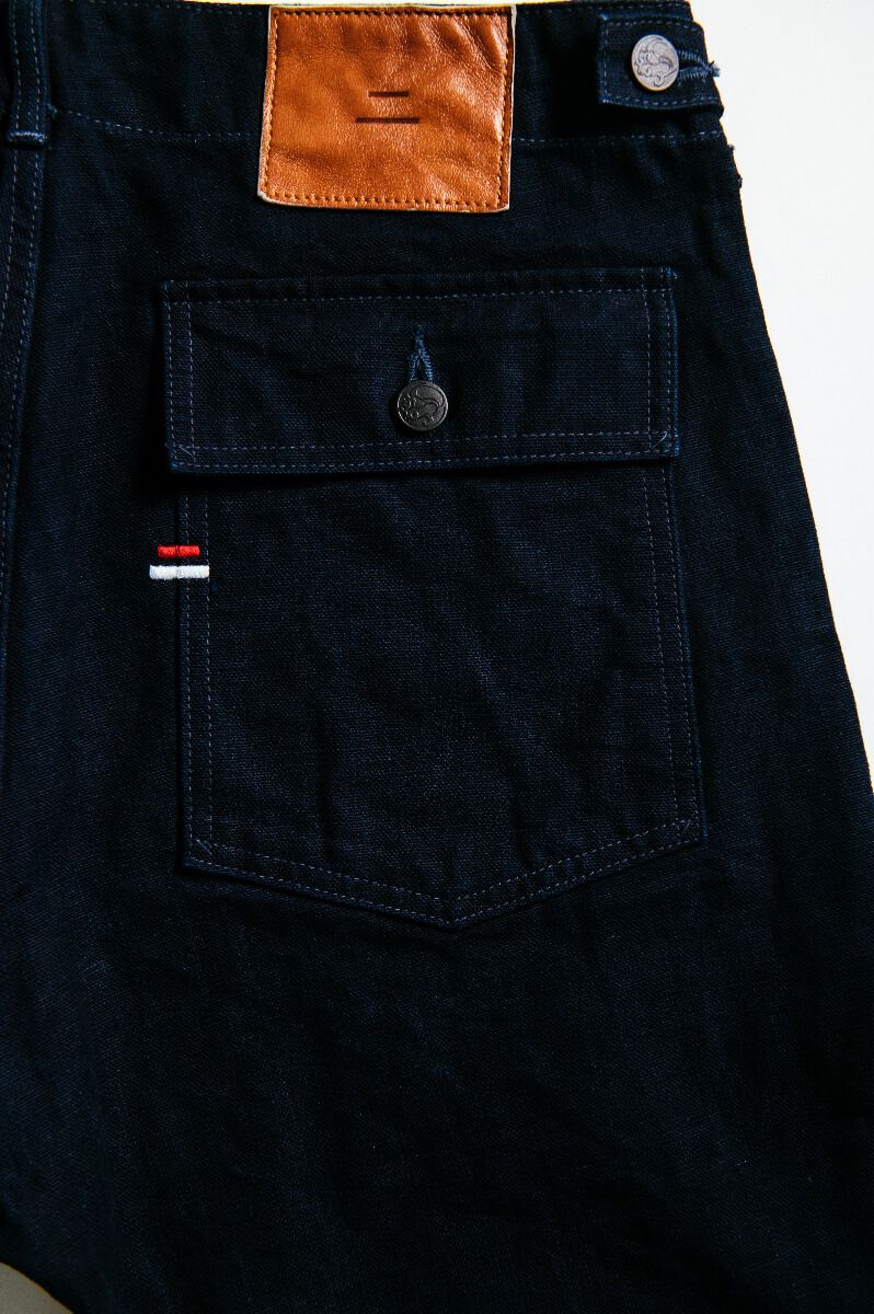 YO0905BKRIND 25oz Utility Pants Indigo