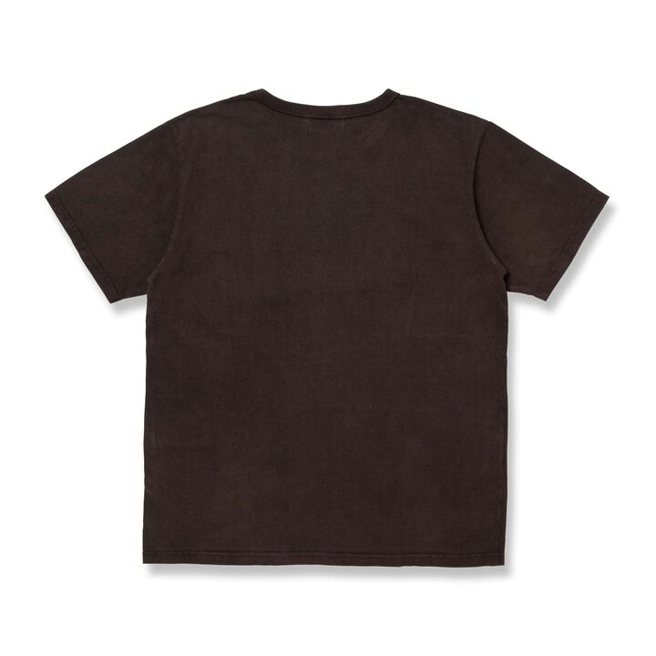 8172 Amami Mud Dyed T-shirts,DARK BROWN, medium image number 1