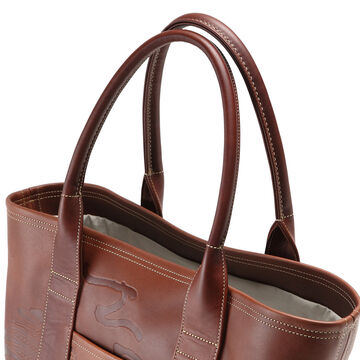 PAILOT RIVER PR-STT-ERM (REDMOON) Tote Bag PR-STT-ERM (Oil Leather Black, Oil Leather Dark Brown, Oil Leather Red Brown),OIL LEATHER DARK BROWN, small image number 4