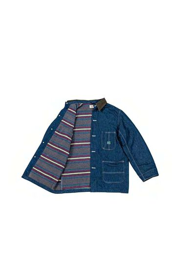 GZ-CRJ-0611 Chore Jacket,INDIGO, small image number 5