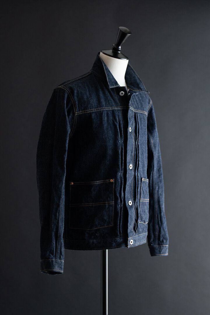 XX601 (SP4) "XXXX-EXTRA" EMB DENIM JACKET 15.8OZ ORGANIC COTTON,, medium image number 4