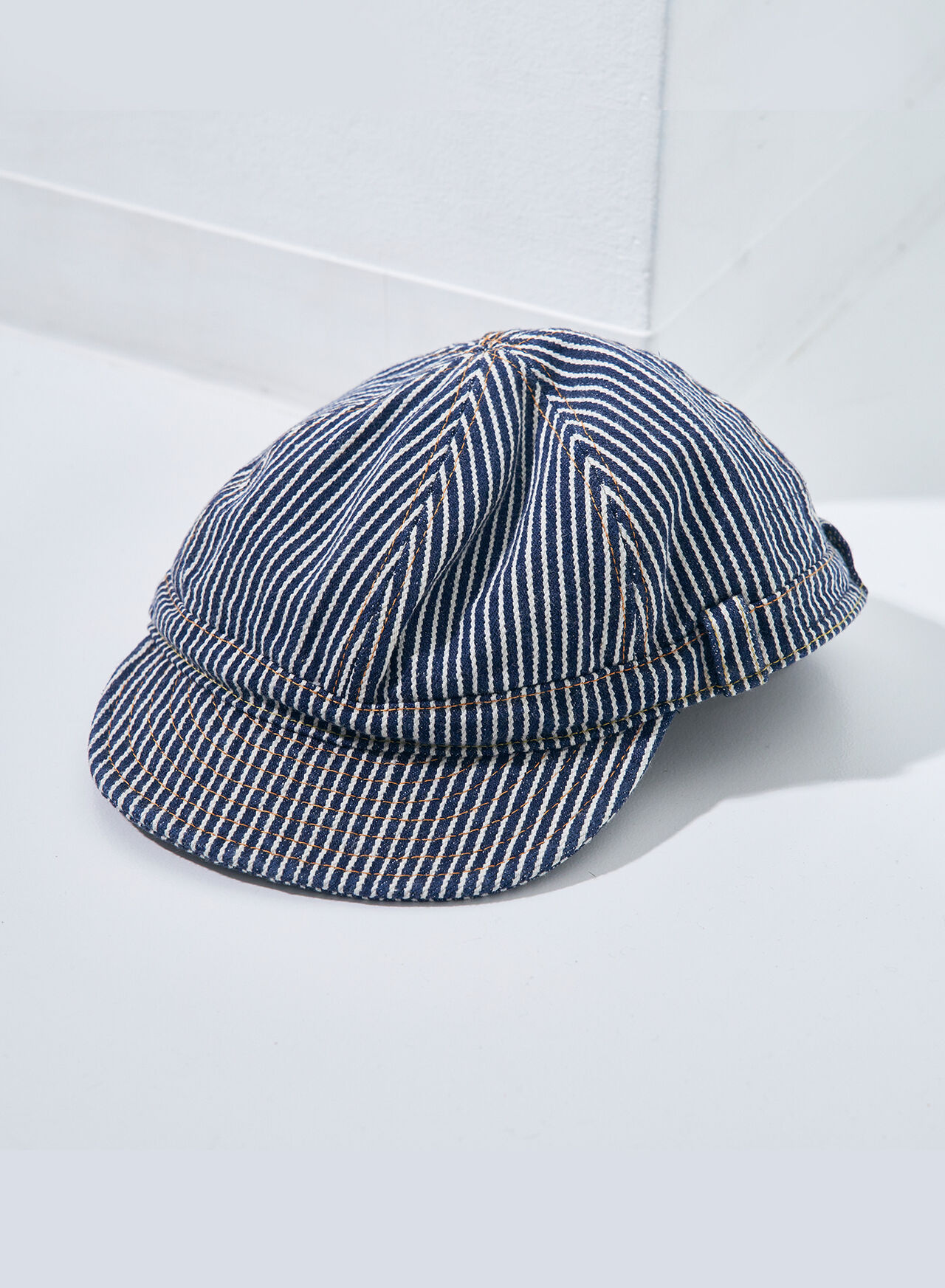 atlast butcherproducts 　DENIM HAT DENIMIO | SC201WC-410DBN-HC 17oz HICKORY DENIM WORK CAP