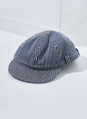 SC201WC-410DBN-HC 17oz HICKORY DENIM WORK CAP,HICKORY, small image number 1