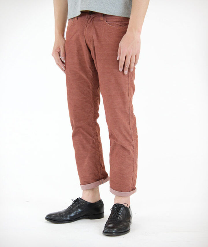 JB2101 TC CORDUROY ANKLE CUT SLIM STRETCH (Bordeaux),, medium image number 11