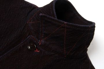 【Pre-Order】4670 13oz Bengara-dyed Sashiko Coverall,RED, small image number 8
