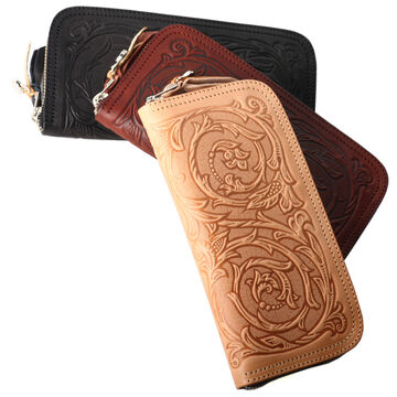 LP2000-RME REDMOON Long Wallet LP2000-RME,SADDLELEATHER NATURAL, small image number 1