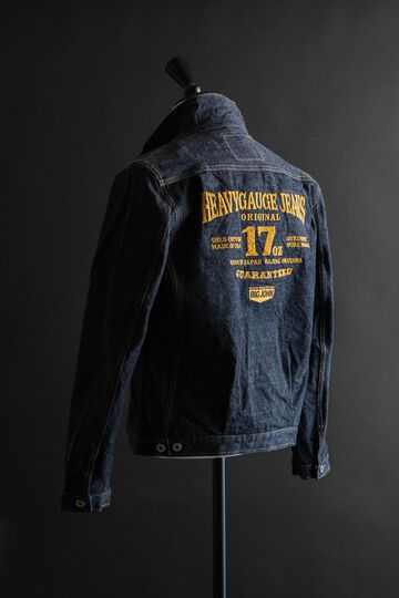 M6803 (SP) 17oz Heavy Gauge Denim Jacket EMB,, small image number 0