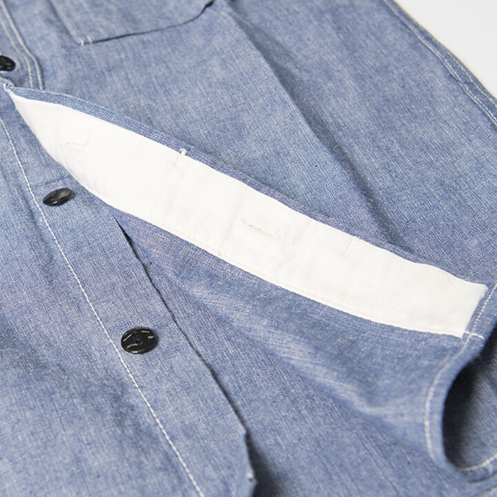 5333A シャンブレー長袖ワークシャツ,, medium image number 7