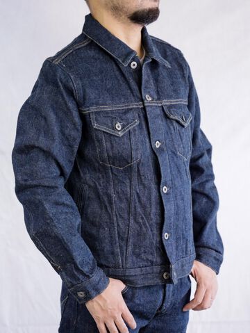 ONI-02527P-ZR 20oz Secret Denim 3rd Type Jacket with handwarmers,, small image number 1