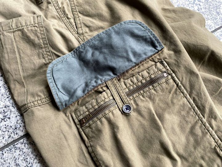 GZ-CASP-0507 Cargo Shorts (KAHKI, BLACK)-BLACK-3L,BLACK, medium image number 18