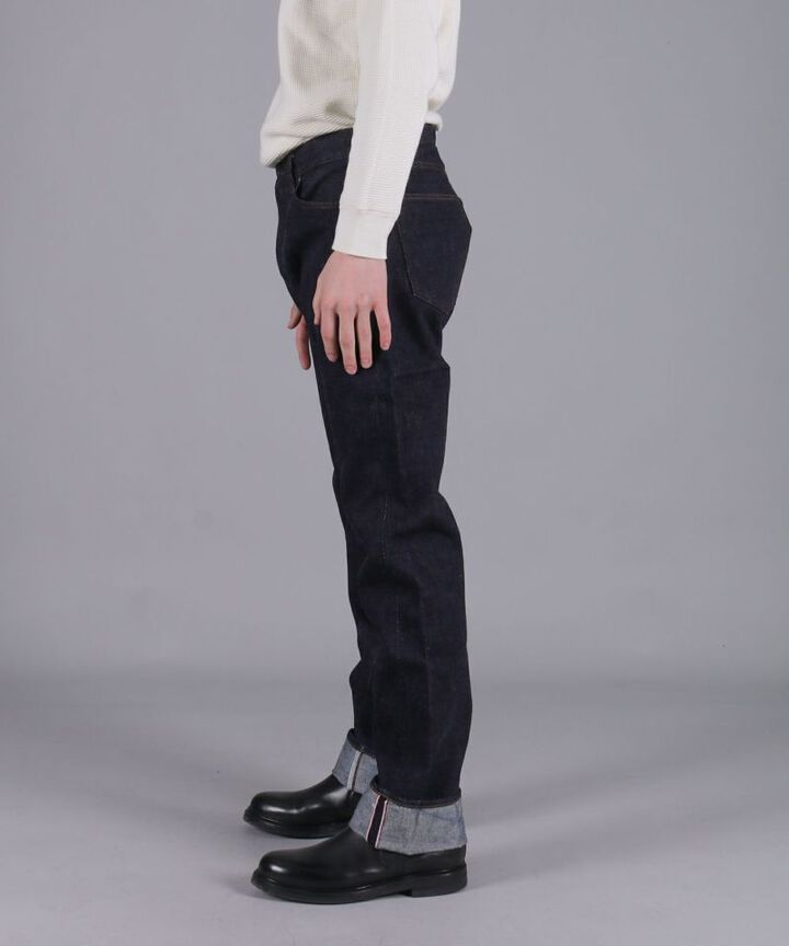 MXJE1206 15.7oz DEEP INDIGO DENIM SLIMFIT STRAIGHT,, medium image number 2