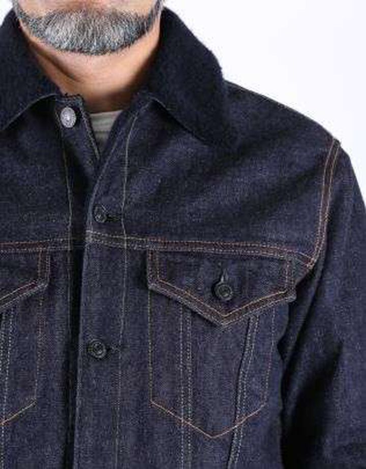 MXOT1102 15.7OZ DENIM BOA JACKET-One Wash-M,, medium image number 1