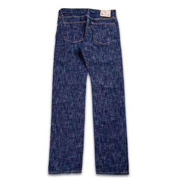 GZ-15SLSTSK-0611 15oz Kase (Skein) Dyed Slim Straight Jeans GRN,GRN, small image number 1