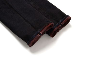 D1908 14oz Bengara Dyed Jeans Relax Tapered,, small image number 5