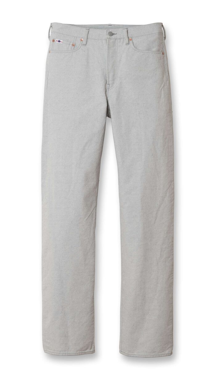 1896 13oz UPCYCLE Indigo Canvas Pants Regular Straight,, medium