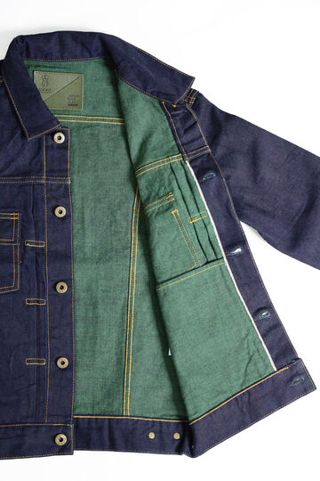 JDM-GJ001 JAPAN BLUE X DENIMIO LIMITED EDITION 14OZ TYPE 2 JACKET,, small image number 5