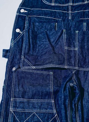 SJOVAL-SC01 10oz Samurai Cotton Denim Overalls,, small image number 5