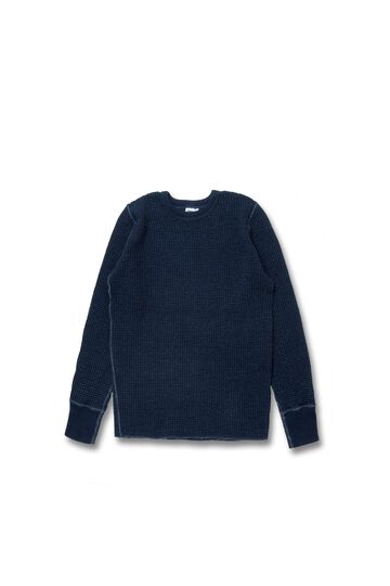 8191 Indigo Thermal T-Shirts,INDIGO, small image number 0