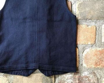 GZ-AWV-3012 Aviator Work Vest,INDIGO, small image number 6