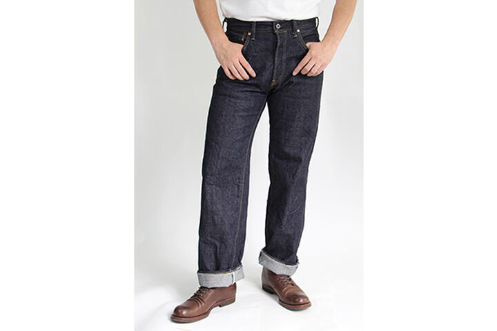 ONI-200 15oz Low Tension Denim Wide Straight-One Washed-38,, medium image number 4