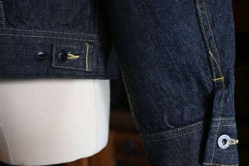 Lot.2405 13oz Riders Jacket Left Hand Denim,, small image number 7