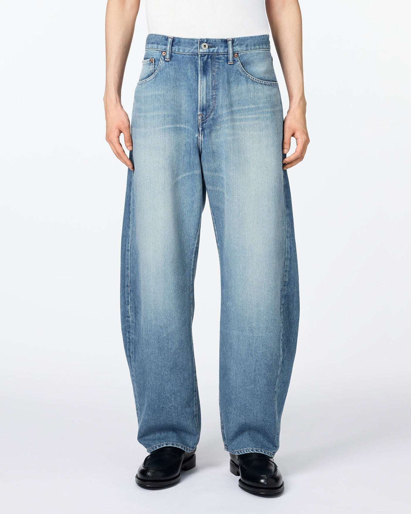 DENIMIO | JMJA0902 (M01) 9oz Light Curve Jeans Medium Indigo