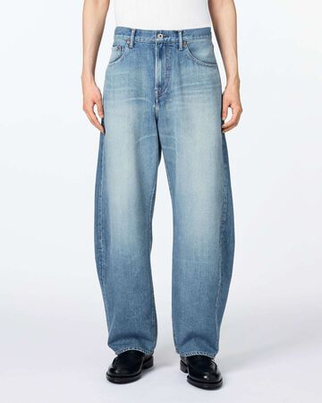 JMJA0902 (M01) 9oz Light Curve Jeans Medium Indigo,, small image number 0