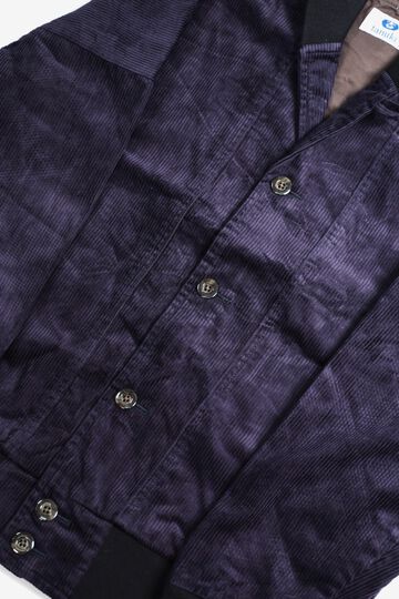 TNK501SZA 'Sazanami' Corduroy Jacket-INDIGO-M,INDIGO, small image number 8