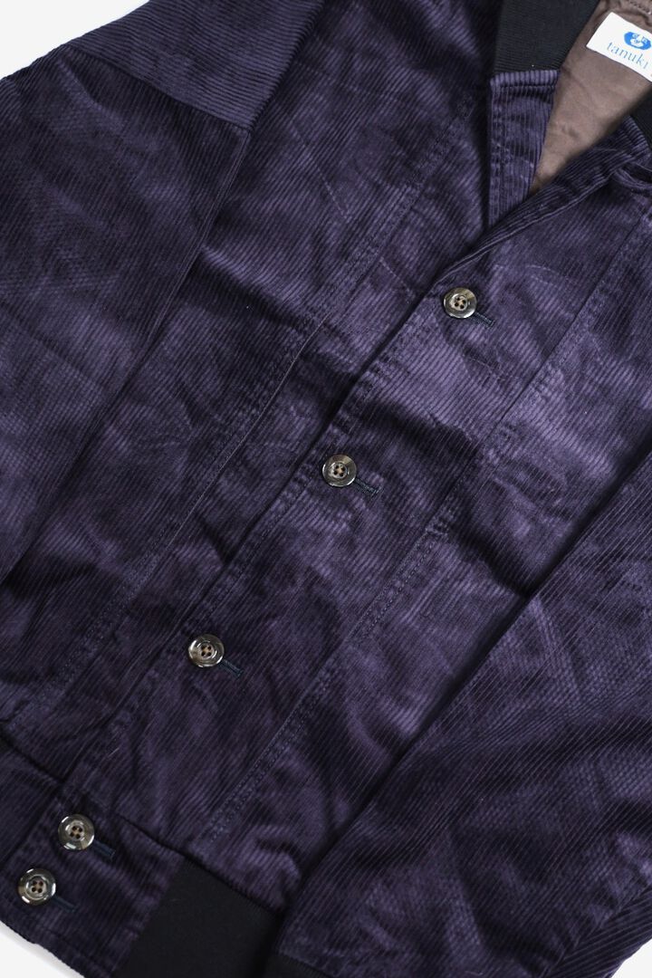 TNK501SZA "Sazanami" Corduroy Jacket-INDIGO-M,INDIGO, medium image number 8