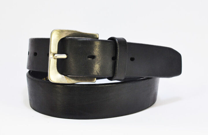 DH5662 Handmade leather belt (FLANNEL),, medium