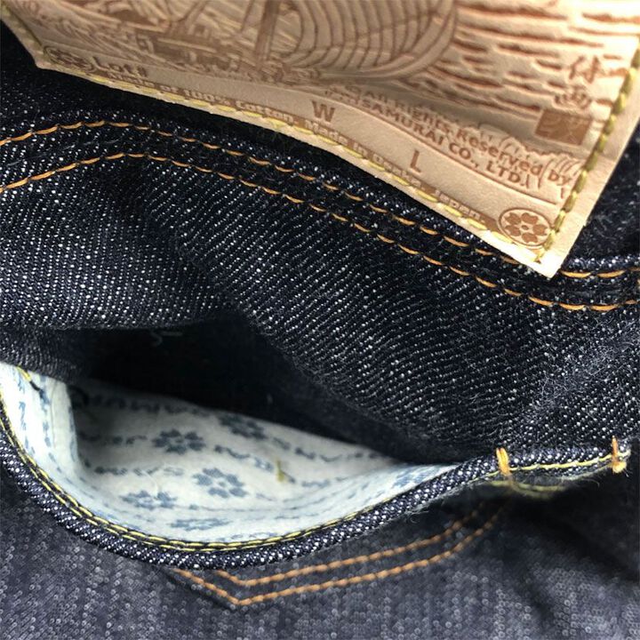 S004JP YAMATO MODEL 15 OZ SLIM STRAIGHT CUT-Non Wash-28,, medium image number 6