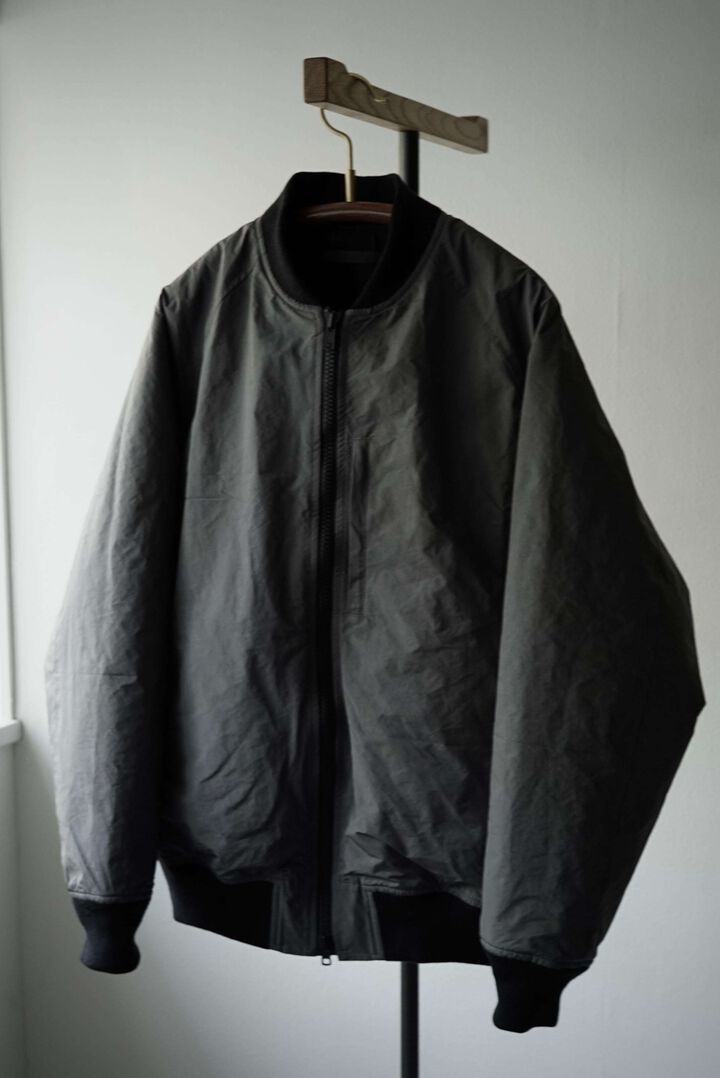 CAP707JK27 Lite Milicloth +Climashield / Flight Jacket,GREY, medium image number 1