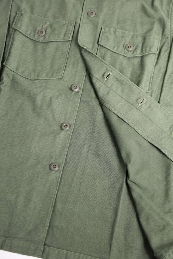 03-8045 US ARMY FATIGUE SHIRT 16GREEN,, medium image number 4