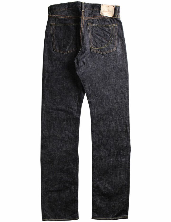 G014-MB ' Copper Label ' 14.7oz selvedge slim tapered-One Washed-42,, medium image number 1