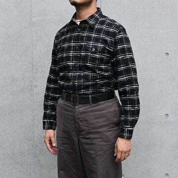 TR25AW-401 Machine Age Check Shirt,SALMON, small image number 10