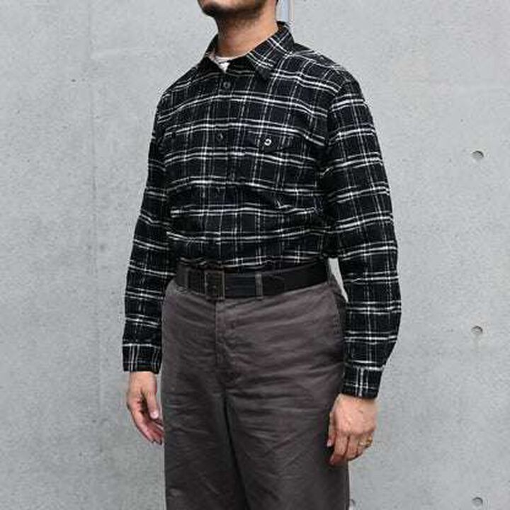 TR25AW-401 Machine Age Check Shirt,SALMON, medium image number 10