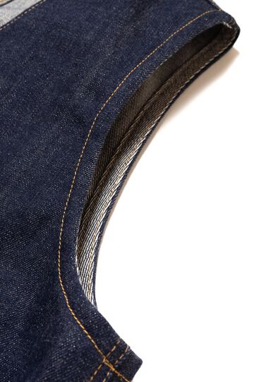 XX602Z (000) "XXXX-EXTRA" ZIP UP VEST 15.8OZ ORGANIC COTTON-Non Wash-XL,, small image number 4