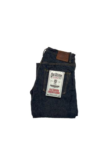 ONI200CCD-MOCA 15oz Crushed Concrete Denim Weft: Moca Wide Straight,, small image number 1
