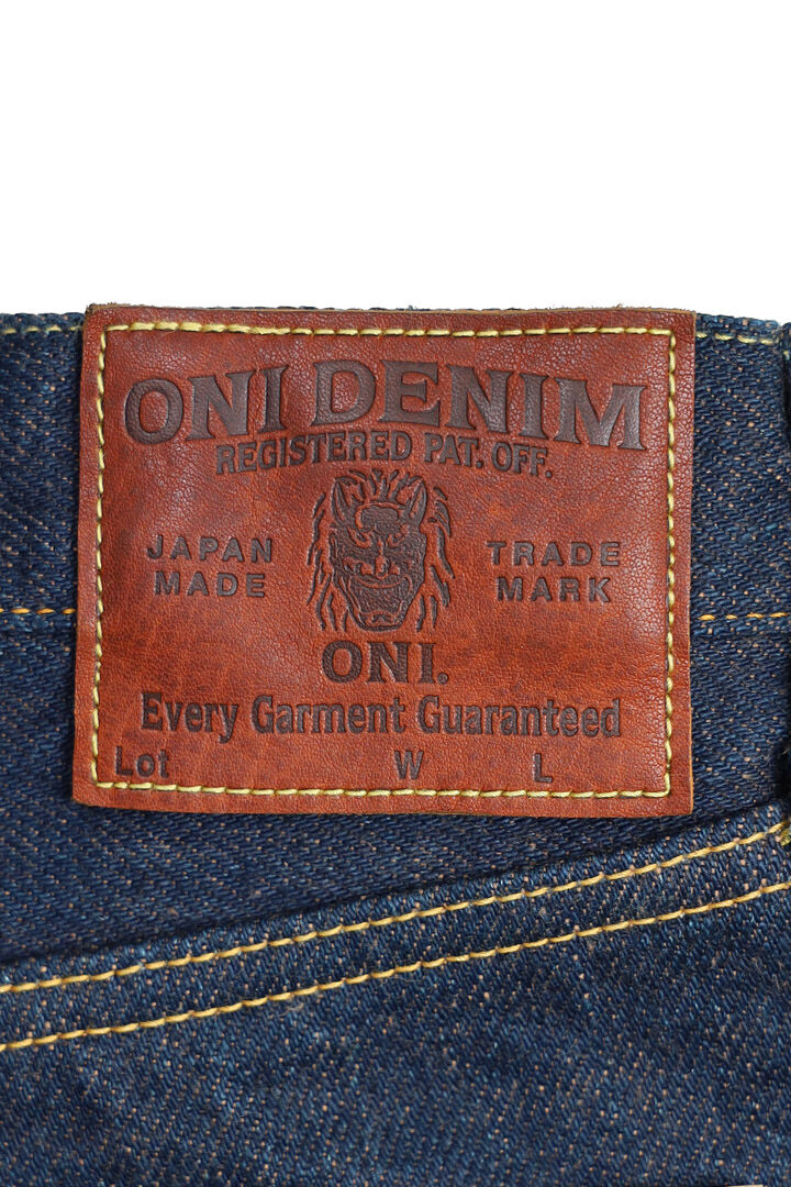 ONI288ZR-KAKBR 20oz Secret Denim Kabuki Selvedge weft Kakishibu Color Regular Straight,, medium image number 2